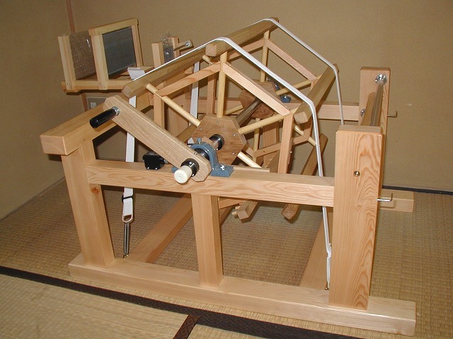 小型ドラム式整経機 | 木工作品 | kyalastudio